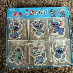 Set Of 3 Stitch Erasers, Randomly Chosen